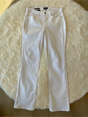 NYDJ White Flare Jeans for Women